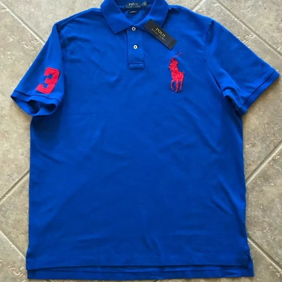Polo Ralph Lauren Polo Mesh Polo Shirt Mens L